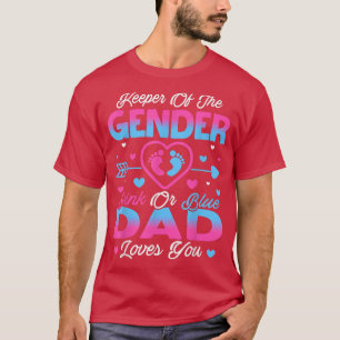 Camiseta Sexo Do Bebê Revela Chá Rosa Ou Pai Azul Amores Y