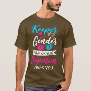 Camiseta Sexo Do Bebê Revelar Chá Rosa Ou Azul Stepmmama Lo