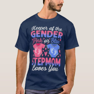 Camiseta Sexo Do Bebê Revelar Chá Rosa Ou Azul Stepmmama Lo