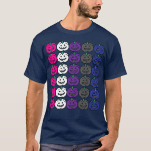 Camiseta Sexo Fluido Halloween Bompkin Engraçado Lgbtq Para