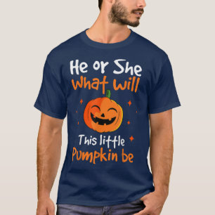 Camiseta Sexo Halloween Revela Abóbora A Abóbora A Chá P