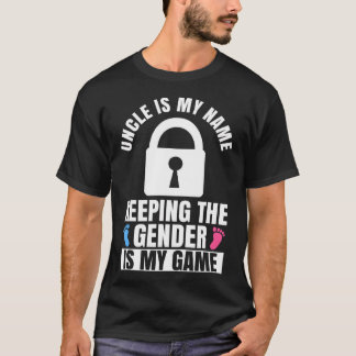 Camiseta Sexo masculino Design para um Detentor da Genda