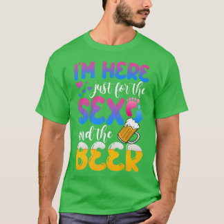 Camiseta Sexo Reveal, estou aqui só para a Se e a Be