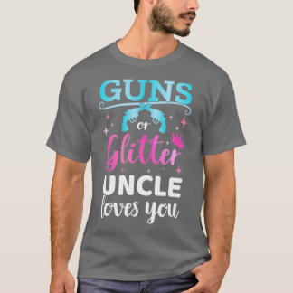 Camiseta Sexo revela armas ou tios brilhantes que combinam