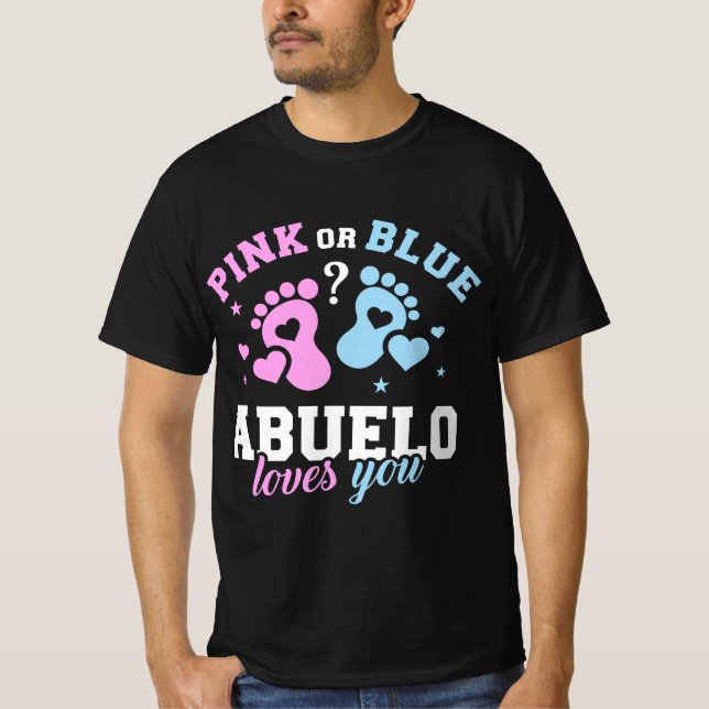 Camiseta Sexo revela avô abuelo (Frente)