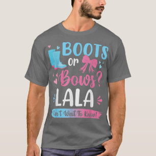 Camiseta Sexo revela botas ou arcos Lala correspondendo ao 