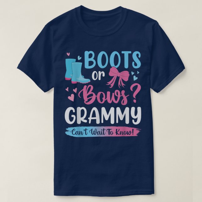 Camiseta Sexo revela botas ou arcos que combinam com o vovô (Frente do Design)