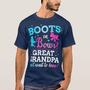 Camiseta Sexo revela botas ou arcos vovô excelente par