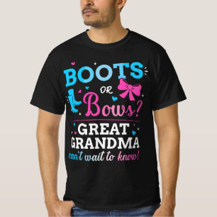 Camiseta Sexo revela botas ou arcos vovó excelente par