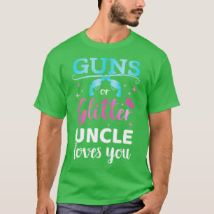 Camiseta Sexo revela ou brilha o tio correspondente ao part