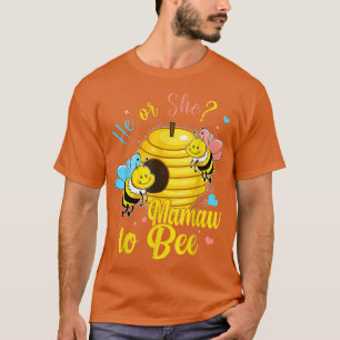 Camiseta Sexo Revela Que Ele ou Ela Mamaw para Bebê Anuncia