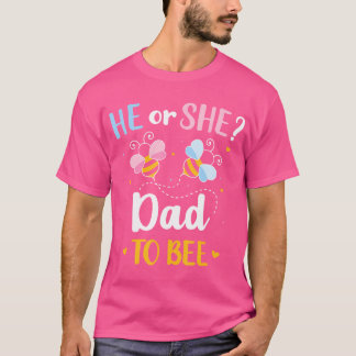 Camiseta Sexo Revela Que Ele Ou Ela Pai O Bebê Da Família