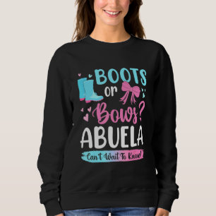 Camiseta Sexo Revelação Boots Ou Arcos Abuela Correspondent