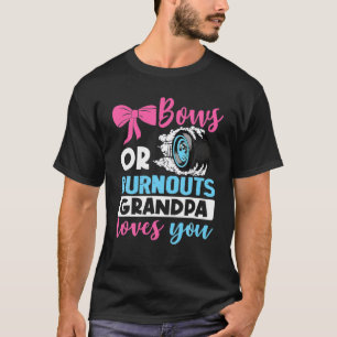 Camiseta Sexo Revelação Burnouts Ou Arcos Vovô Te Ama B