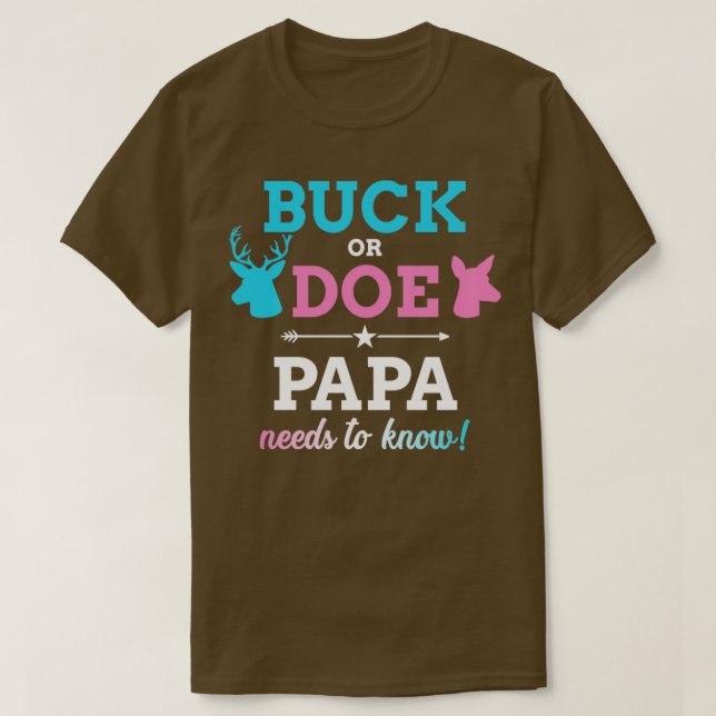 Camiseta Sexo revelação de picada ou papa de festa de bebê  (Frente do Design)