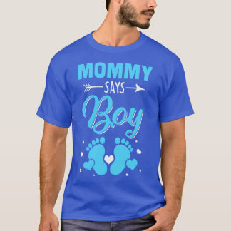 Camiseta Sexo Revelado Para Mamães Diz Menino Correspondent