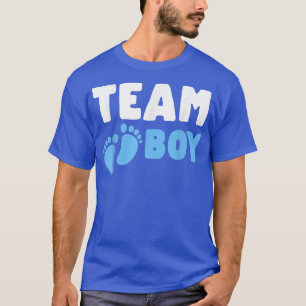Camiseta Sexo revelador da equipe do partido Bebê Anúncio F