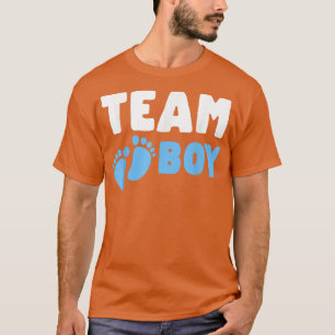 Camiseta Sexo revelador da equipe do partido Bebê Anúncio F
