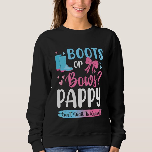 Camiseta Sexo Revelar Botas Ou Arcos Correspondência De Pap (Frente)