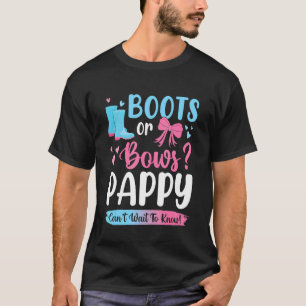 Camiseta Sexo Revelar Botas Ou Arcos Correspondência De Pap