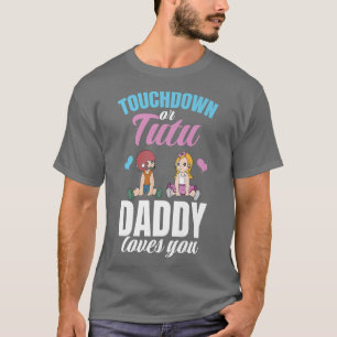 Camiseta Sexo Revelar Equipe do Partido Menino ou Rapariga 