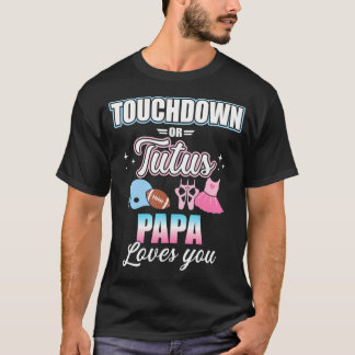 Camiseta Sexo Revele Ataques Ou Tutus Papa Correspondendo B
