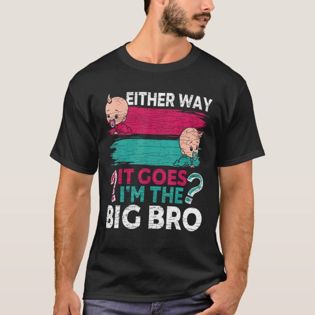 Camiseta Sexo Revele Irmão de qualquer jeito que isso acont (Frente)