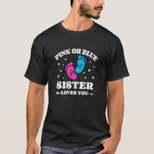 Camiseta Sexo Revele Sis Chá de fraldas Irmã