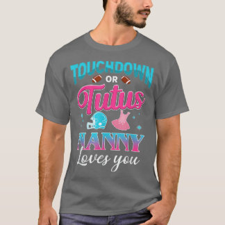 Camiseta Sexo Revele Toco Ou Babá Tutus Correspondendo Ba