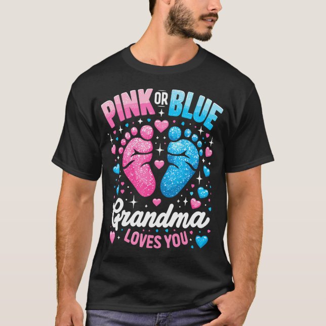 Camiseta Sexo Rosa Ou Azul Revela Vovó (Frente)