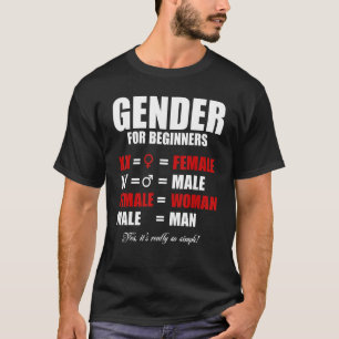 Camiseta Sexo Simples Para Menores XX Mulher XY Mal