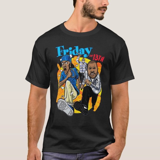 Camiseta Sexta-feira 13 Caça Vintage (Frente)