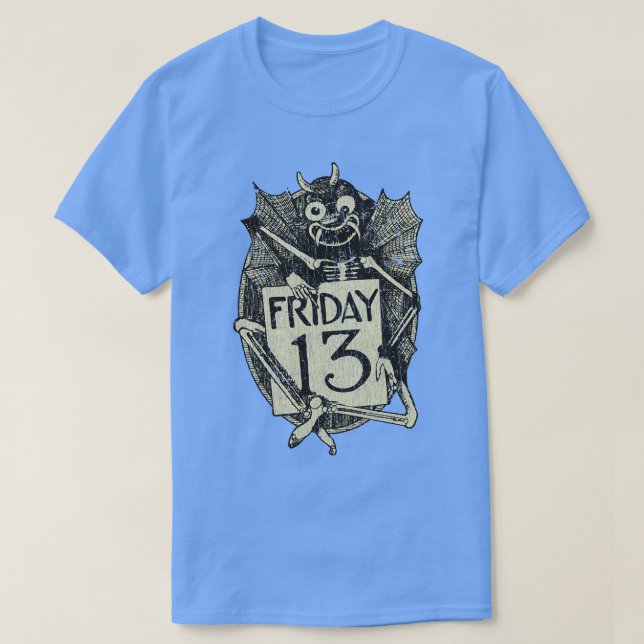 Camiseta Sexta-feira, 13 Jinx 1913 (Frente do Design)