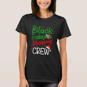 Camiseta Sexta-Feira Comprando Tripulantes À Noite Negra Sh