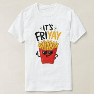 Camiseta Sexta-feira Divertida Unisex Branco