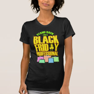Camiseta Sexta-feira preta que compra o cliente