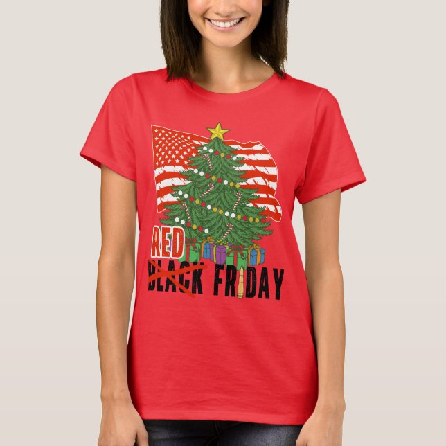 Camiseta Sexta-Feira Vermelha Implantação Militar - Natal (Frente)