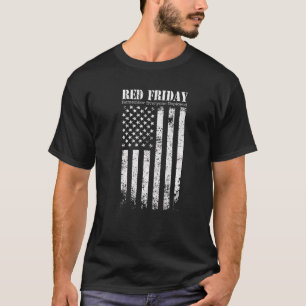Camiseta Sexta-Feira Vermelha Lembre-se de que todos foram