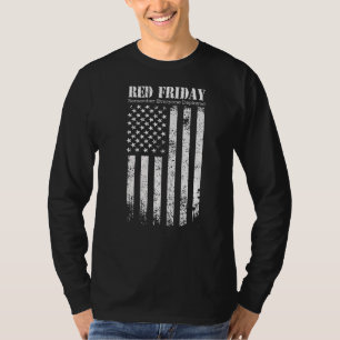 Camiseta Sexta-Feira Vermelha Lembre-se de que todos foram