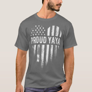 Camiseta Sexta-Feira Vermelha Orgulhosa Yaya Vovó Apoio Mil
