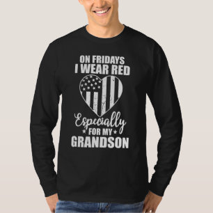 Camiseta Sexta-Feira Vermelha Para A Implantação De Tropas
