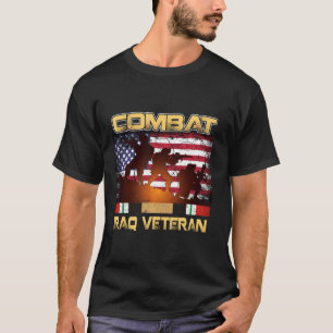 Camiseta Sexta-Feira Vermelha Serviço de Guerra iraquiano 