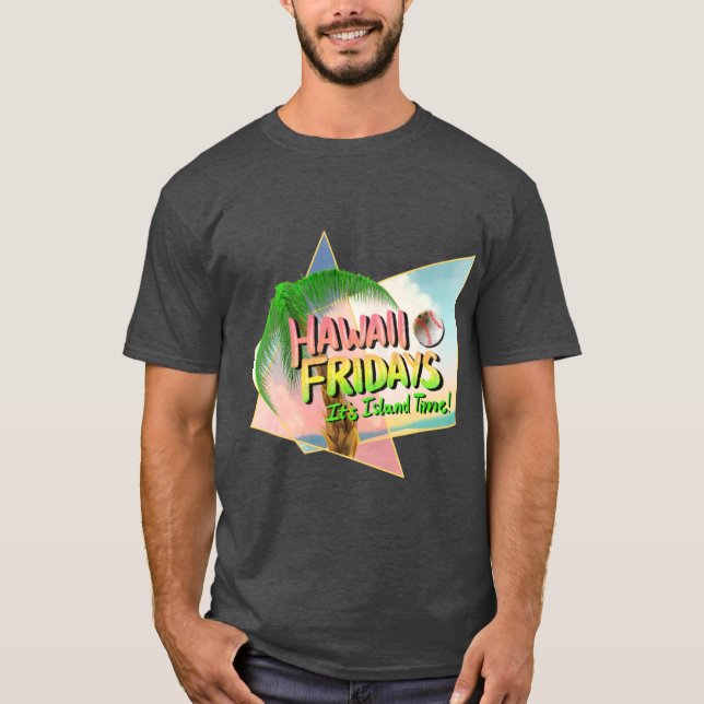 Camiseta Sextas-feiras no Havaí (Frente)