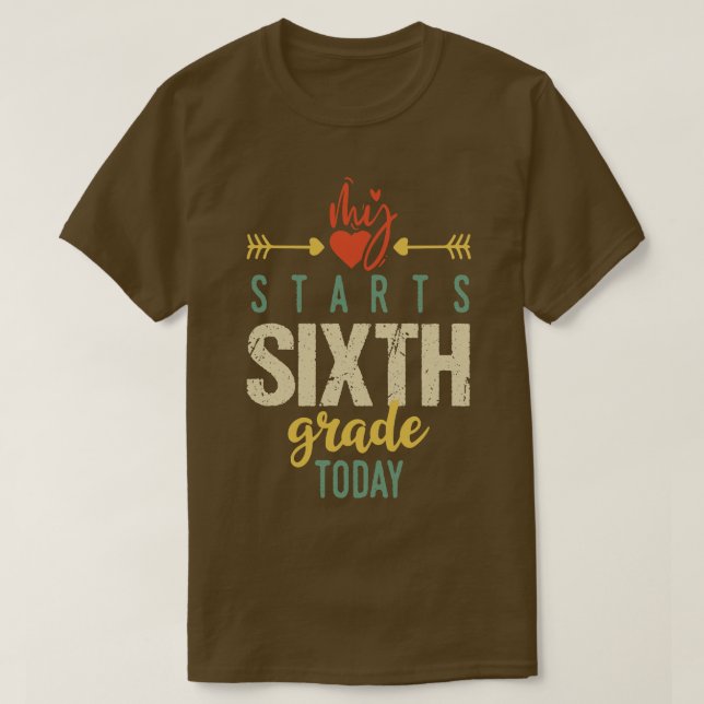 Camiseta Sexto grau (Frente do Design)