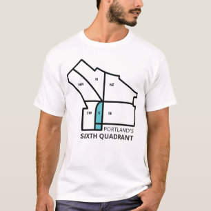 Camiseta Sexto Quadrante de Portland
