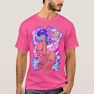 Camiseta Sexy Anime Girl Japonesa Sexy Demon