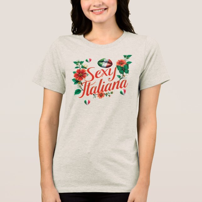 Camiseta Sexy Italiana  (Frente)
