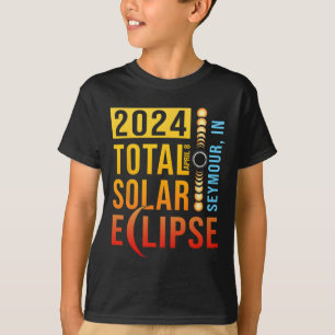 Camiseta Seymour Indiana Total Eclipse Solar 2024