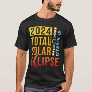 Camiseta Seymour Indiana Total Eclipse Solar 2024