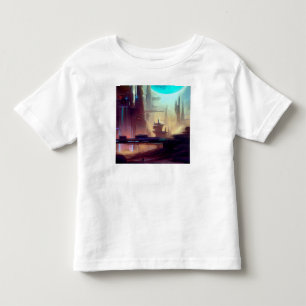 Camiseta SF Cidade em um Planeta Estranho 3